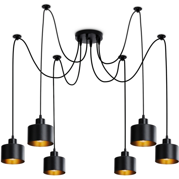 

Потолочная люстра Ambrella TRADITIONAL TR8132, Черный, TRADITIONAL TR8132