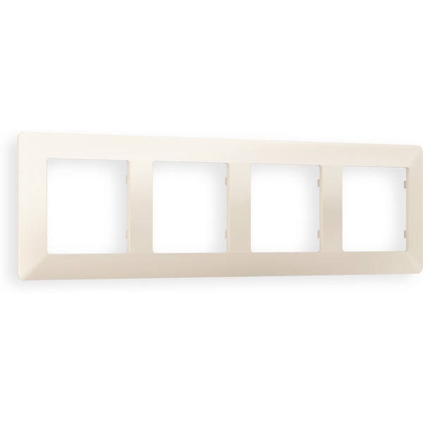 

Рамка Ambrella Volt ALFA Line (Бежевый матовый) 4-ая AF110334, Alfa AF110334