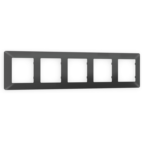 

Рамка Ambrella Volt ALFA Line (Графит Мягкое касание) 5-ая AF110805, Графитовый, Alfa AF110805