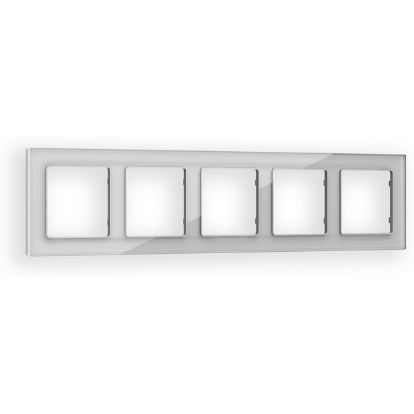 

Рамка Ambrella Volt ALFA Platos (Серебро Стекло органическое) 5-ая AF330405, Alfa AF330405