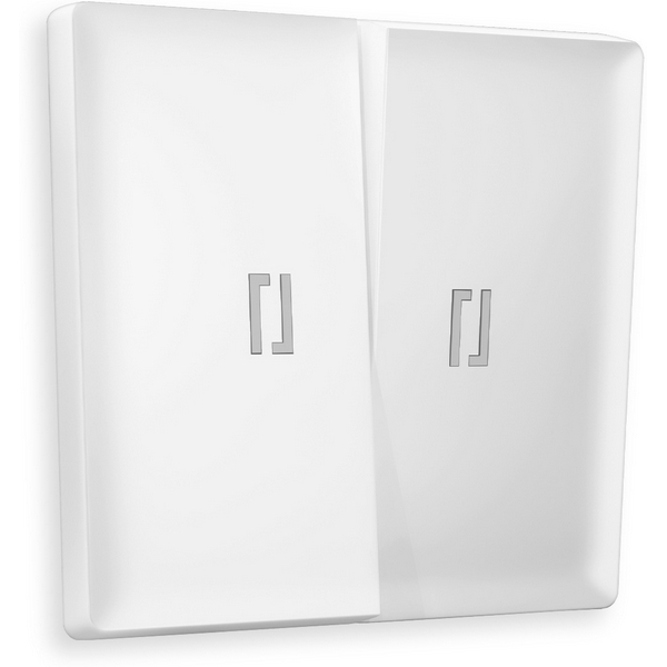 Изображение товара Лицевая панель Ambrella Volt ALFA для 2-кл выключателей с подсветкой