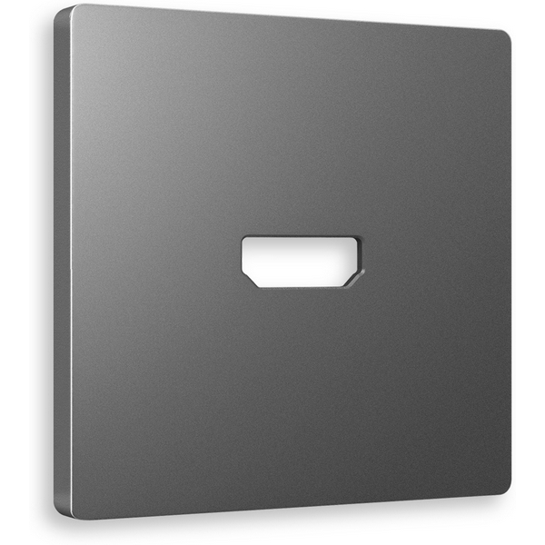 

Лицевая панель Ambrella Volt ALFA (Антрацит серый) для HDMI розетки QUANT AP6640, Quant AP6640