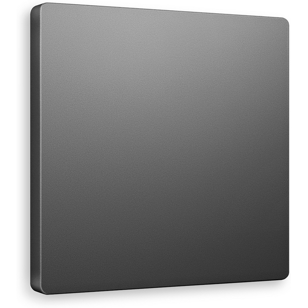 

Лицевая панель Ambrella Volt ALFA (Антрацит серый) заглушка для суппорта QUANT AP6660, Quant AP6660