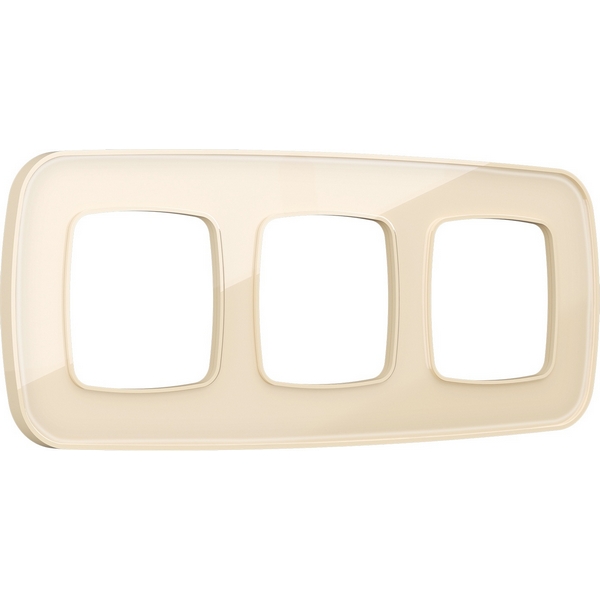 

Рамка Ambrella Volt OMEGA Coint (Бежевый Стекло органическое) 3-ая OF640303, Omega OF640303