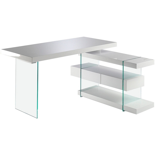 

Письменный стол Decora 978OT-BLANCO /3002 Angel Cerda 078308, Белый;прозрачный, Decora 078308