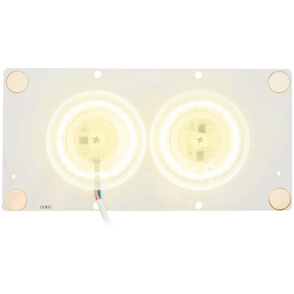 

Плата светодиодная 220В 24Вт SMD2835 IP20 80Лм/Вт PF>0,9 2700К прямоугольная с линзой Apeyron 02-21, 02-21