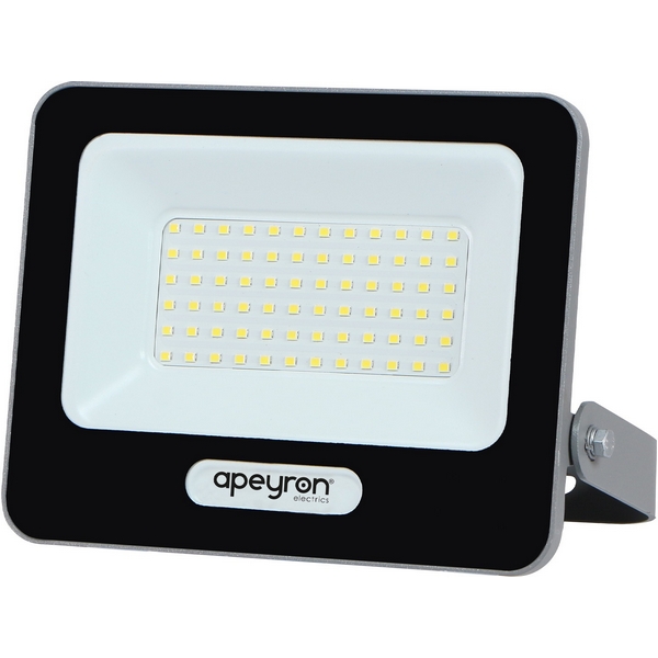 Изображение товара Уличный светодиодный прожектор Apeyron 50Вт IP65 для фасадов и уличного освещения Изображение товара Уличный светодиодный прожектор Apeyron 50Вт IP65 для фасадов и уличного освещения