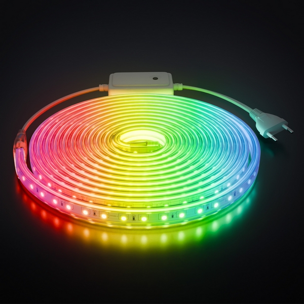 Изображение товара Светодиодная лента Apeyron RGB 220В 12Вт/м SMD5050, 5 м, IP65 Изображение товара Светодиодная лента Apeyron RGB 220В 12Вт/м SMD5050, 5 м, IP65