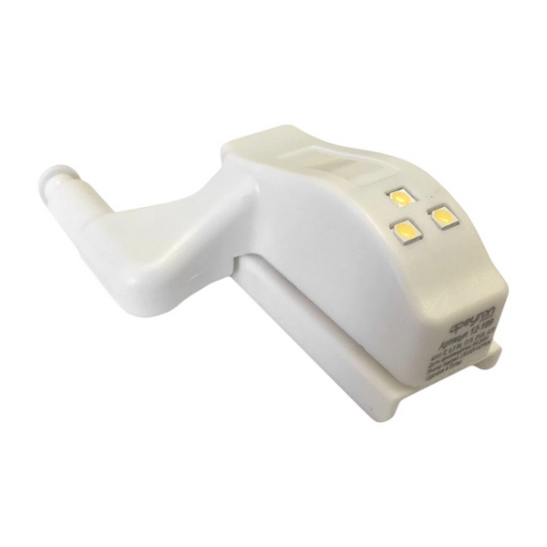 

Светодиодная подсветка мебели (накладка на петлю) SMD3528 12В, 0,3Вт белая Apeyron 12-167, 12-167