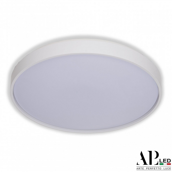 

Потолочный светильник круглый светодиодный APL LED Toscana 3315.XM302-1-374/24W/4K White TD, Белый, Toscana 3315.XM302-1-374/24W/4K White TD
