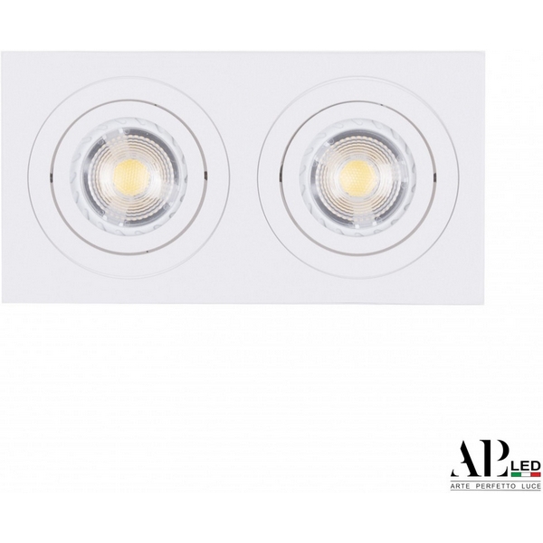 

Встроенный точечный светильник APL LED Ingrid 3322.TCH111/2S/WH, Белый, Ingrid 3322.TCH111/2S/WH
