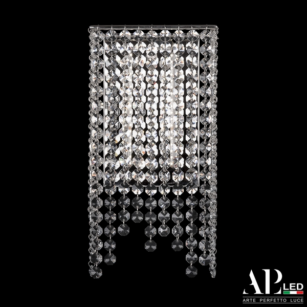 

Настенный светильник хрустальный светодиодный APL LED Rimini S500.B1.16.B.4000, Rimini S500.B1.16.B.4000