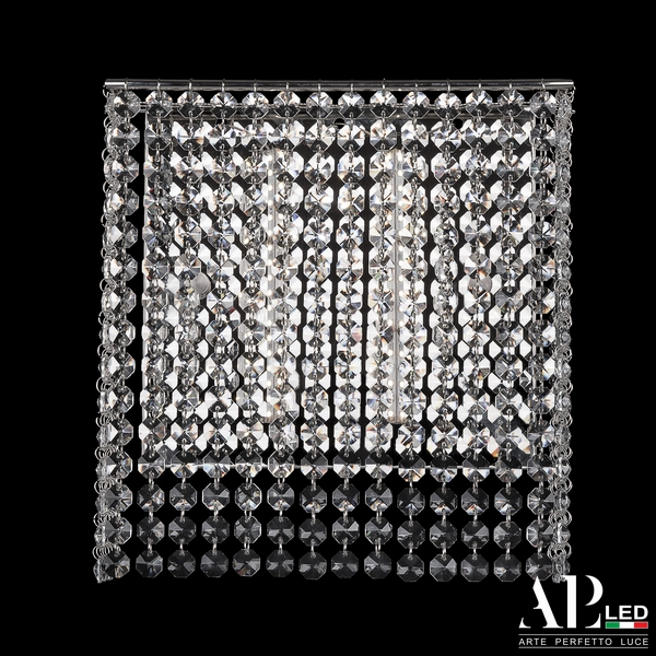 

Настенный светильник хрустальный светодиодный APL LED Rimini S500.B1.25.A.4000, Rimini S500.B1.25.A.4000