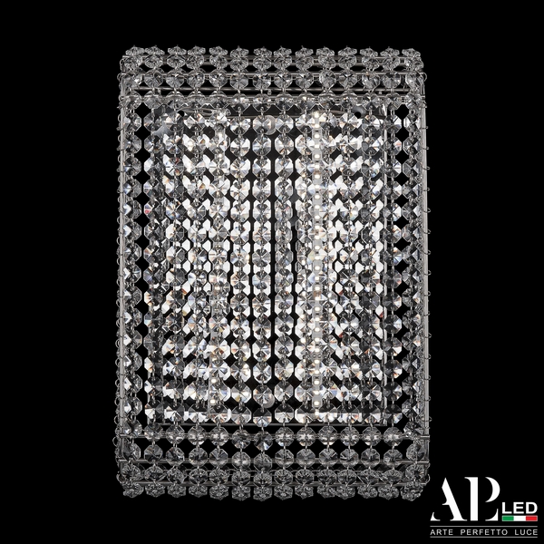 

Бра светодиодное APL LED Rimini S500.B2.25-35.A.4000, Прозрачный;никель, Rimini S500.B2.25-35.A.4000