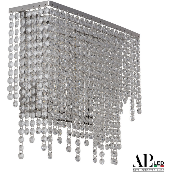 

Бра светодиодное APL LED Rimini S500.B3.35-27.B.4000, Прозрачный;никель, Rimini S500.B3.35-27.B.4000