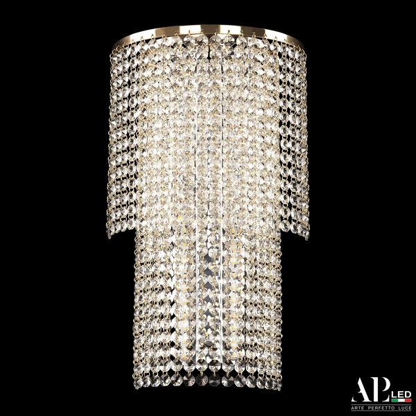 

Бра светодиодное APL LED Rimini S500.B4.25-45.A.3000.Gold, Прозрачный;золото, Rimini S500.B4.25-45.A.3000.Gold