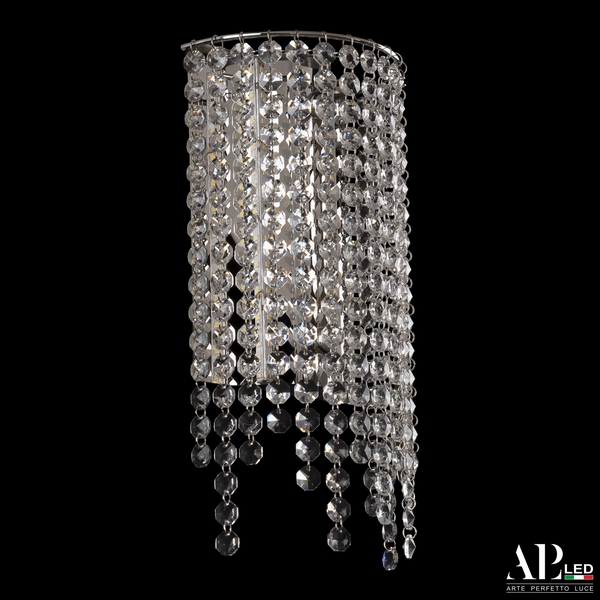 

Бра светодиодное APL LED Rimini S500.B5.16-27.B.4000, Прозрачный;никель, Rimini S500.B5.16-27.B.4000