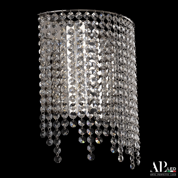 

Бра светодиодное APL LED Rimini S500.B5.25-32.B.4000, Никель, Rimini S500.B5.25-32.B.4000