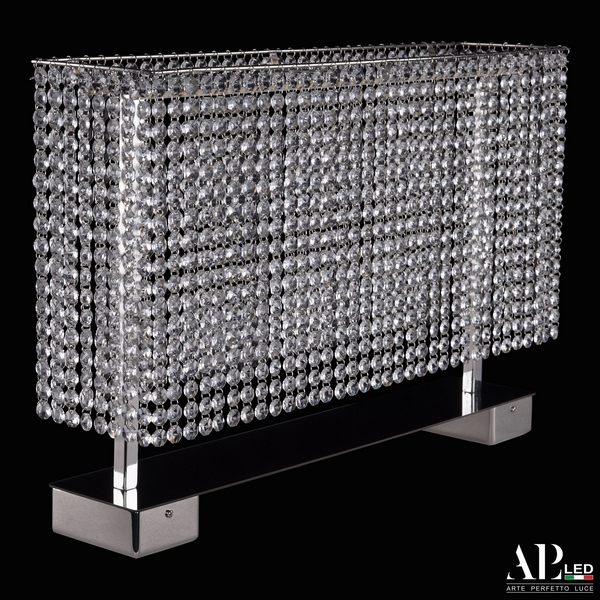 

Интерьерная настольная лампа светодиодная APL LED Rimini S500.L1.60.A.4000, Никель, Rimini S500.L1.60.A.4000