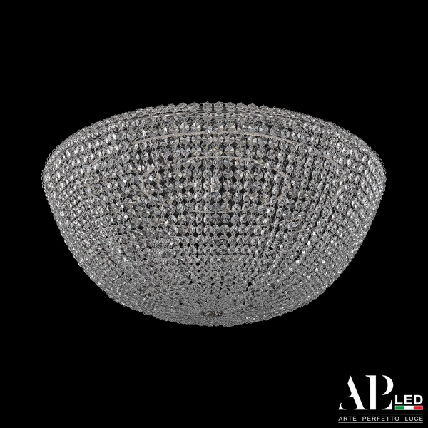 

Подвесная/потолочная люстра хрустальная светодиодная APL LED Rimini S501.0.60.A.3000, Прозрачный, Rimini S501.0.60.A.3000