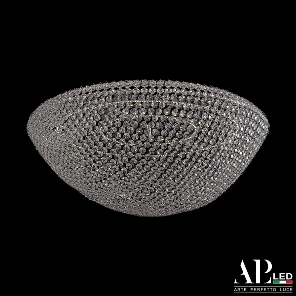 

Подвесная/потолочная люстра хрустальная светодиодная APL LED Rimini S501.0.60.C.4000, Прозрачный, Rimini S501.0.60.C.4000