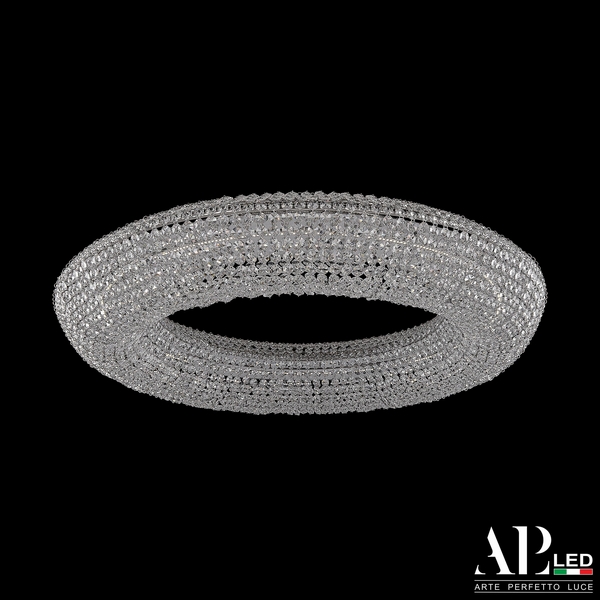 

Подвесная/потолочная люстра хрустальная светодиодная APL LED Rimini S502.0.80.A.3000, Прозрачный, Rimini S502.0.80.A.3000