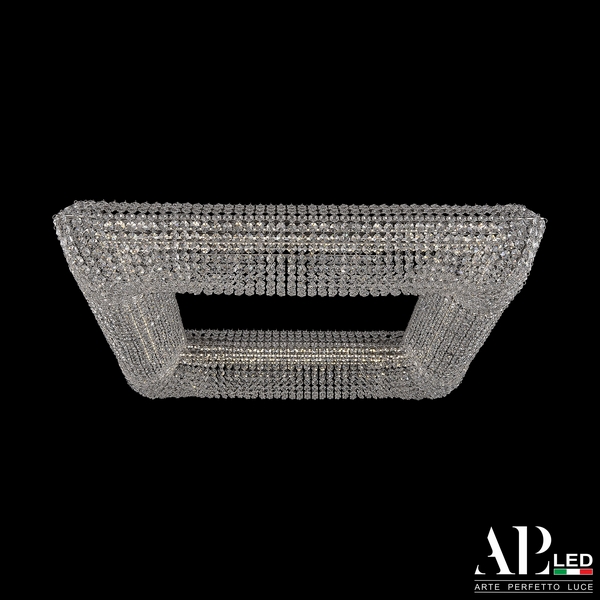 

Подвесная/потолочная люстра хрустальная светодиодная APL LED Rimini S503.0.80.A.3000, Прозрачный, Rimini S503.0.80.A.3000