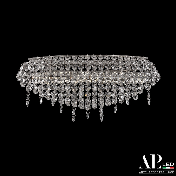 

Подвесная/потолочная люстра хрустальная светодиодная APL LED Rimini S505.0.36.B.4000, Прозрачный, Rimini S505.0.36.B.4000