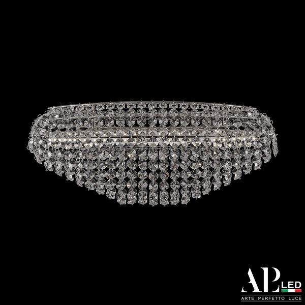 

Подвесная/потолочная люстра хрустальная светодиодная APL LED Rimini S505.0.40.A.4000, Прозрачный, Rimini S505.0.40.A.4000