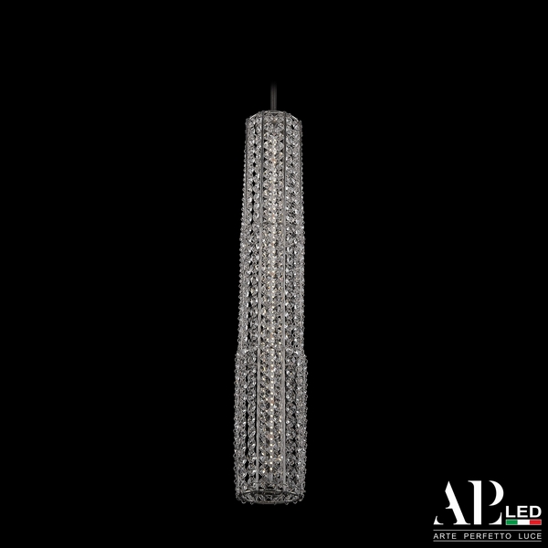 

Подвесная/потолочная люстра хрустальная светодиодная APL LED Rimini S511.1.60.A.4000, Прозрачный, Rimini S511.1.60.A.4000