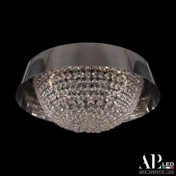 

Подвесная/потолочная люстра хрустальная светодиодная APL LED Rimini S514.0.36.A.3000, Прозрачный, Rimini S514.0.36.A.3000