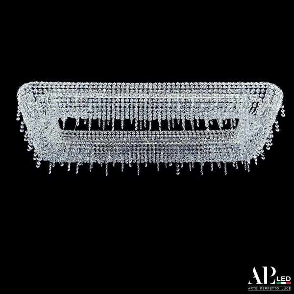 

Подвесная люстра светодиодная APL LED Rimini S522.0.100.B.4000.INT, Никель, Rimini S522.0.100.B.4000.INT