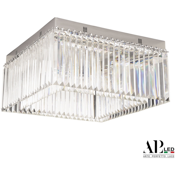 

Потолочная люстра светодиодная APL LED Sicilia SH10.52.A.Ni.4000.PK, Прозрачный;никель, Sicilia SH10.52.A.Ni.4000.PK