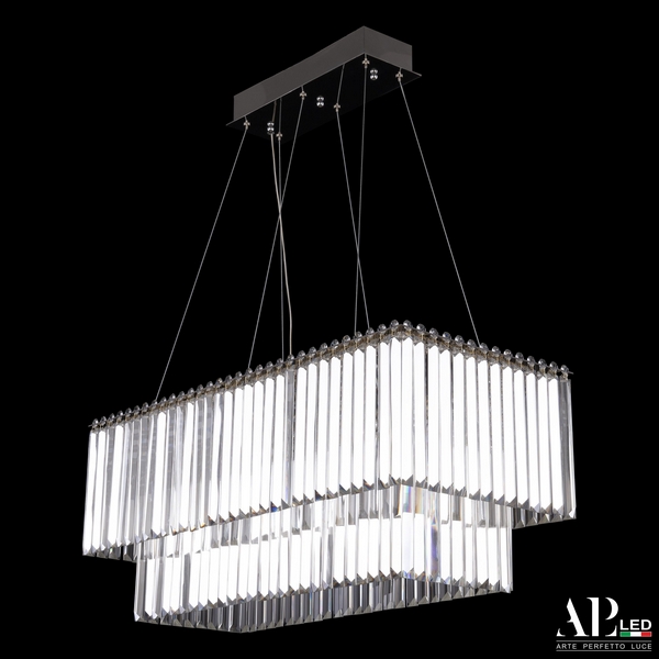 

Подвесная люстра хрустальная светодиодная APL LED Sicilia SH11.74.C.Gd.4000, Прозрачный;золото, Sicilia SH11.74.C.Gd.4000