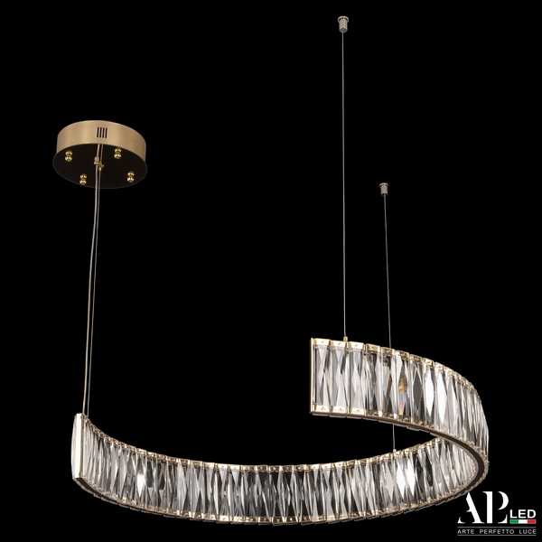 

Подвесной светильник светодиодный APL LED Sicilia SH23.60.A.Gd.3000.TK, Золото, Sicilia SH23.60.A.Gd.3000.TK