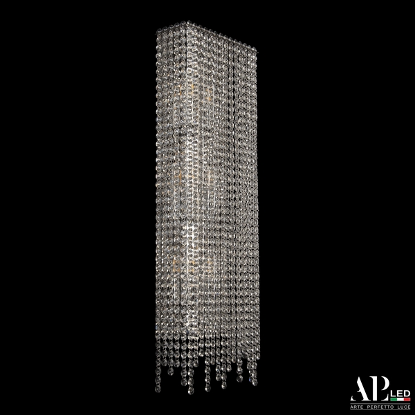 

Бра хрустальное APL LED Sicilia SH500.B1.25-75.B.Ni.E14, Никель, Sicilia SH500.B1.25-75.B.Ni.E14