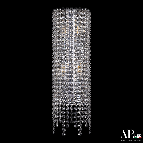 

Бра хрустальное APL LED Sicilia SH500.B5.16-50.B.Ni.E14, Никель, Sicilia SH500.B5.16-50.B.Ni.E14