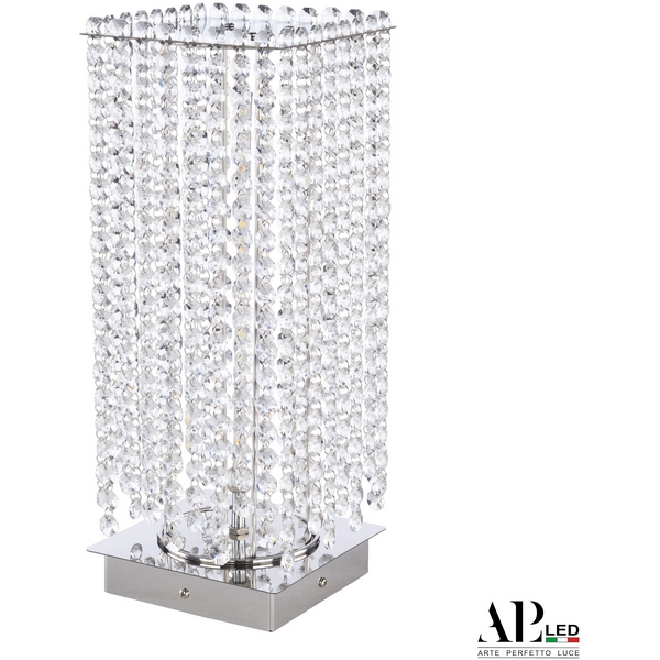 

Интерьерная настольная лампа светодиодная APL LED Sicilia SH500.L4.15-38.B.Ni.4000, Никель, Sicilia SH500.L4.15-38.B.Ni.4000