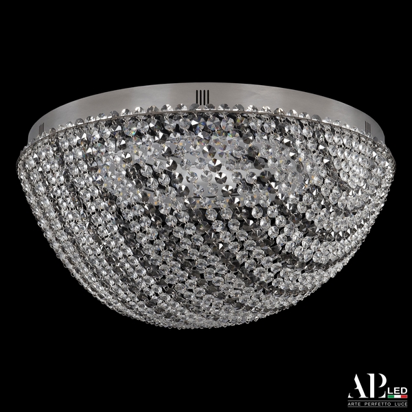 

Потолочная люстра светодиодная с пультом APL LED Sicilia SH501.2.50.R.LED-DIM.Ni.Clear.731, Прозрачный;никель, Sicilia SH501.2.50.R.LED-DIM.Ni.Clear.731