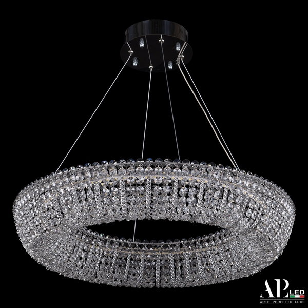 

Подвесная люстра светодиодная APL LED Sicilia SH502.0.60.M.Ni.4000, Прозрачный;никель, Sicilia SH502.0.60.M.Ni.4000