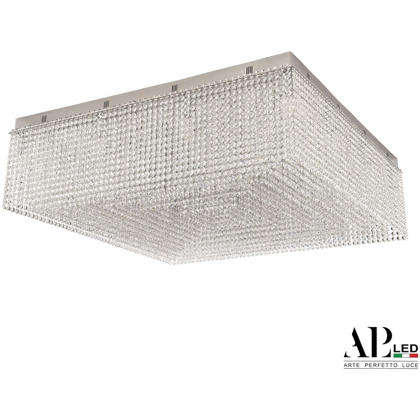 

Потолочная люстра хрустальная APL LED Sicilia SH99.90.A.Ni.E14.PK, Никель, Sicilia SH99.90.A.Ni.E14.PK