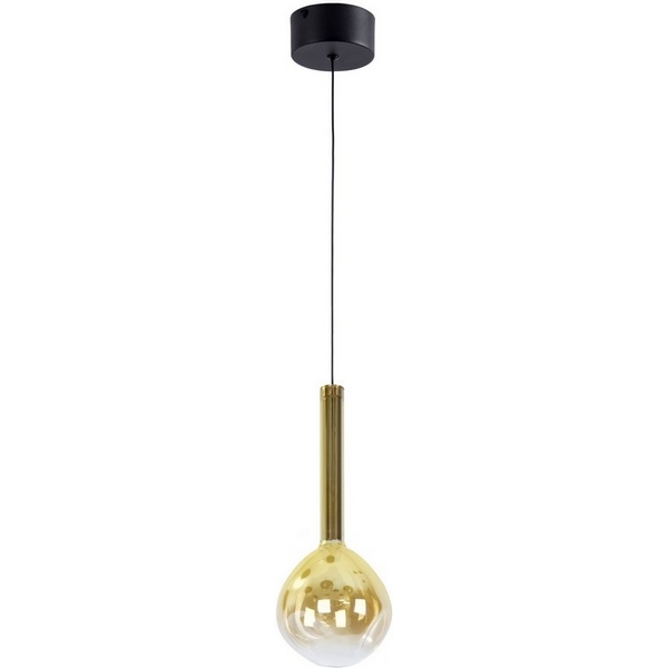 

Подвесной светильник LED Aployt Wisia APL.058.06.04 в форме шара, Янтарный, Wisia APL.058.06.04