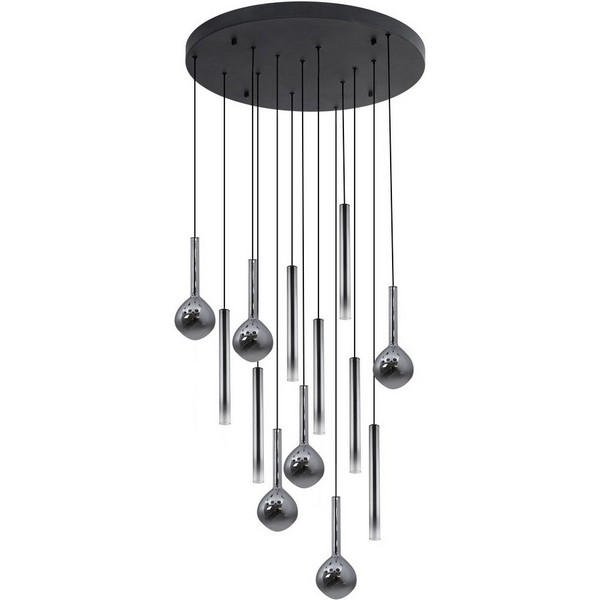 

Подвесной светильник каскадный LED Aployt Silveyn APL.059.13.56, Дымчатый, Silveyn APL.059.13.56