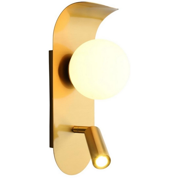 

Настенный светильник LED Aployt Zofka APL.345.11.02 в форме шара, Белый, Zofka APL.345.11.02