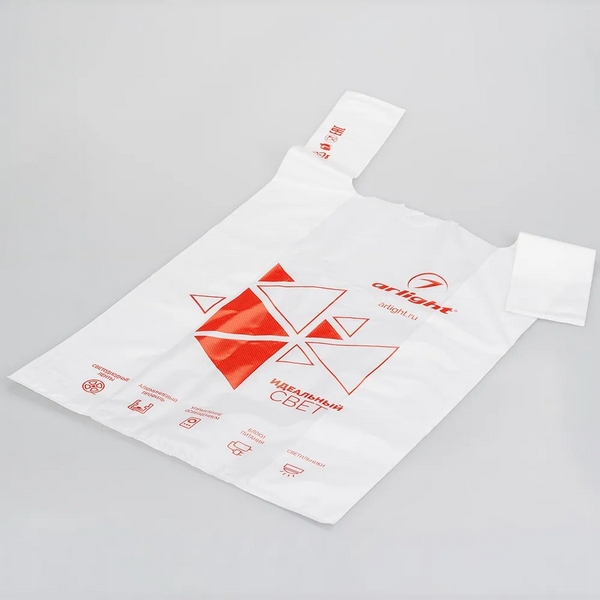 Изображение товара Пакет arlight ПНД-01-25мкм Белый (Arlight, -) 000826