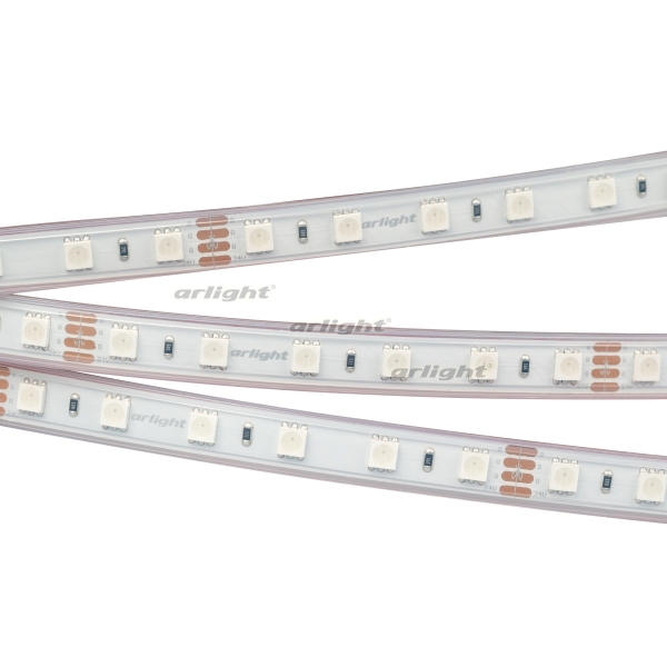 

Светодиодная лента RTW 2-5000P 24V RGB 2x (5060, 300 LED, LUX) (14.4 Вт/м, IP66) 010366 (Arlight), RTW 2-5000P 10366