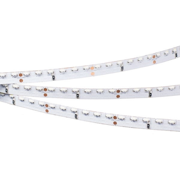 

Светодиодная лента RS 2-5000 24V Warm2700 2x (335, 600 LED) (Arlight, 9.6 Вт/м, IP20) 011677(1) (5 шт.), RS боковая открытая 011677(1)