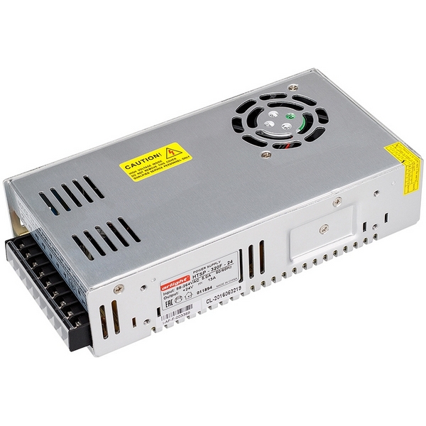 

Блок питания HTSP-320F-24 (24V, 13A, 312W, PFC) (IP20 Сетка) 011894 (Arlight), Серый, HTS 11894