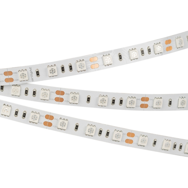 

Светодиодная лента 2-5000 12V Blue 2x (5060, LED, LUX) (14.4 Вт/м, IP20) Arlight RT открытая 012336, RT открытая 012336