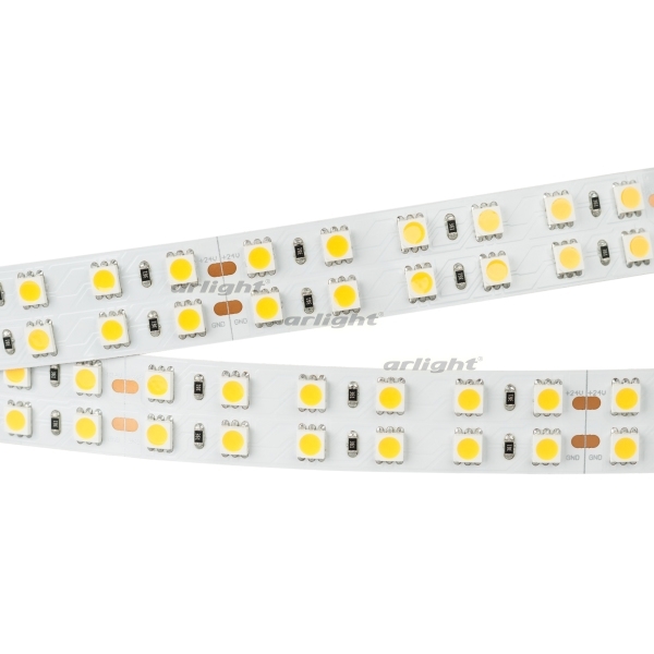 

Светодиодная лента 2-5000 24V Warm2700 2x2 (5060, LED, LUX) (34.4 Вт/м, IP20) 012443(1) Arlight RT открытая 012443 (5 шт.), RT открытая 012443